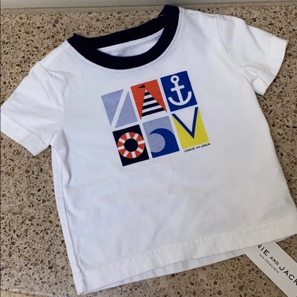 Janie and Jack boys tee shirt - Picture 1 of 5